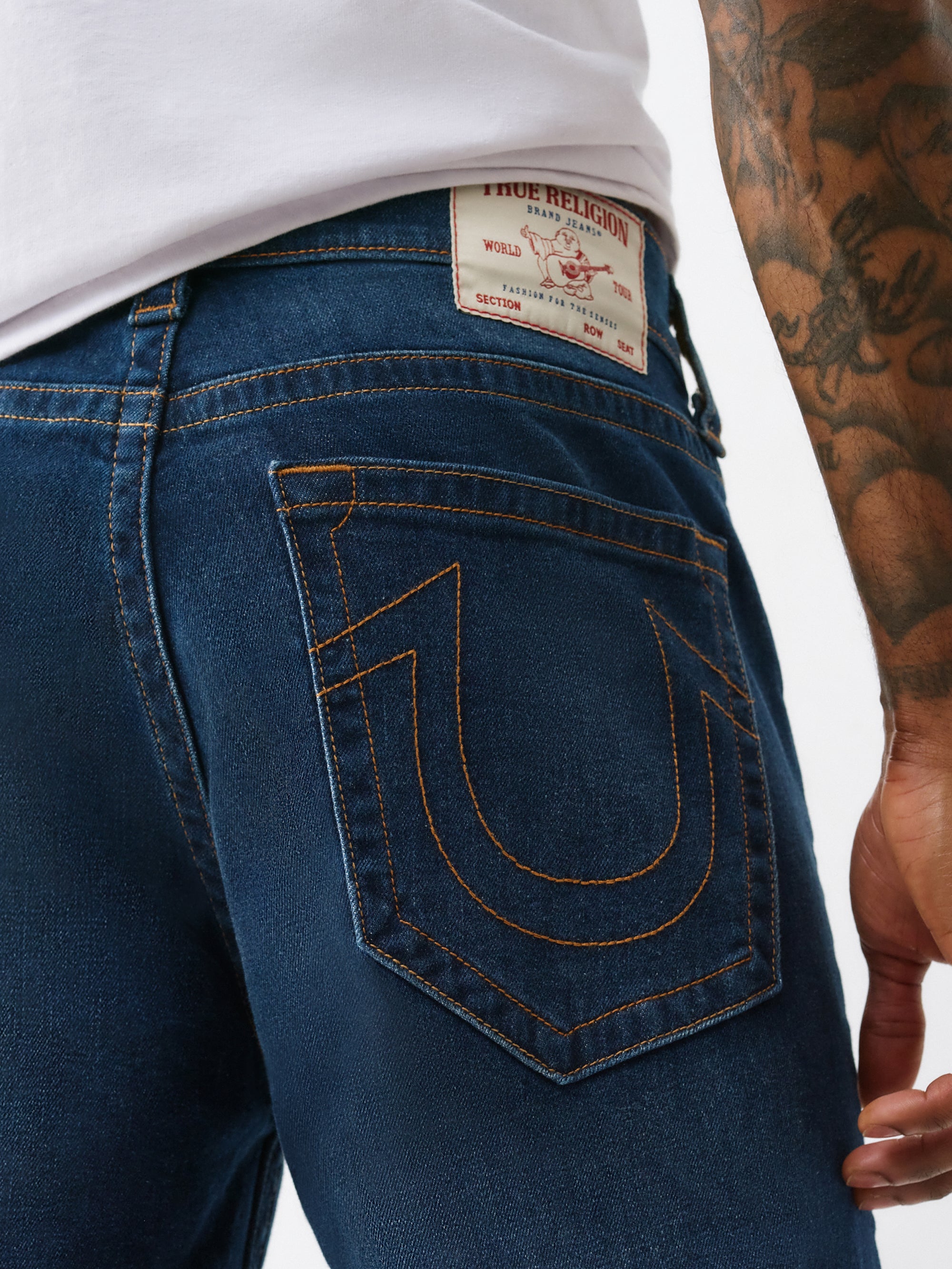 True Religion Bobby Sn Nf 32 Inseam Damon Dark Wash – AL Capone