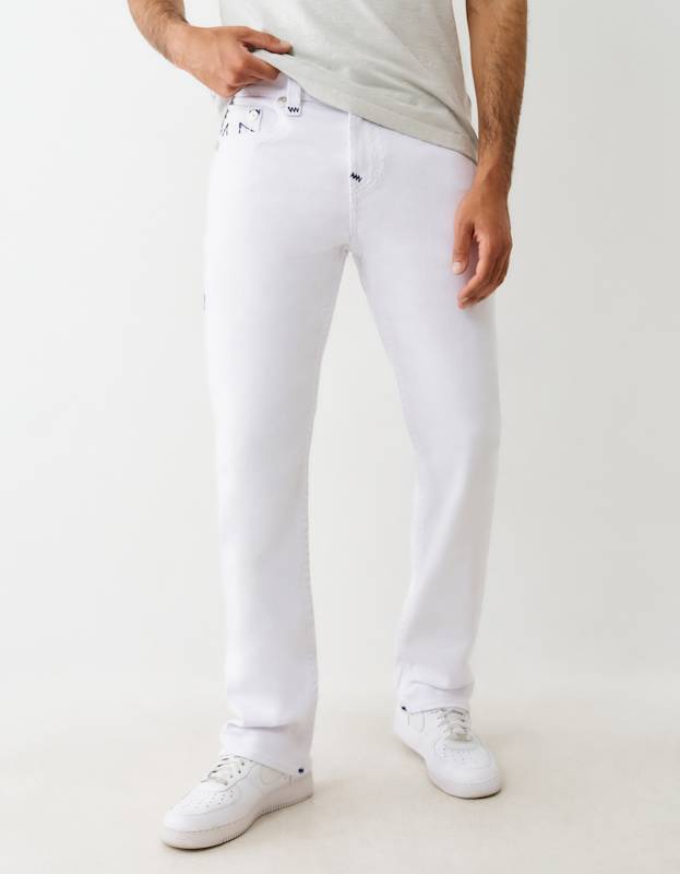 True Religion Ricky Nf Super T 34In Optic White - AL Capone Premium