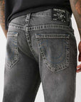 True Religion Rocco Sn No Flap 32In Resistance Black Wash