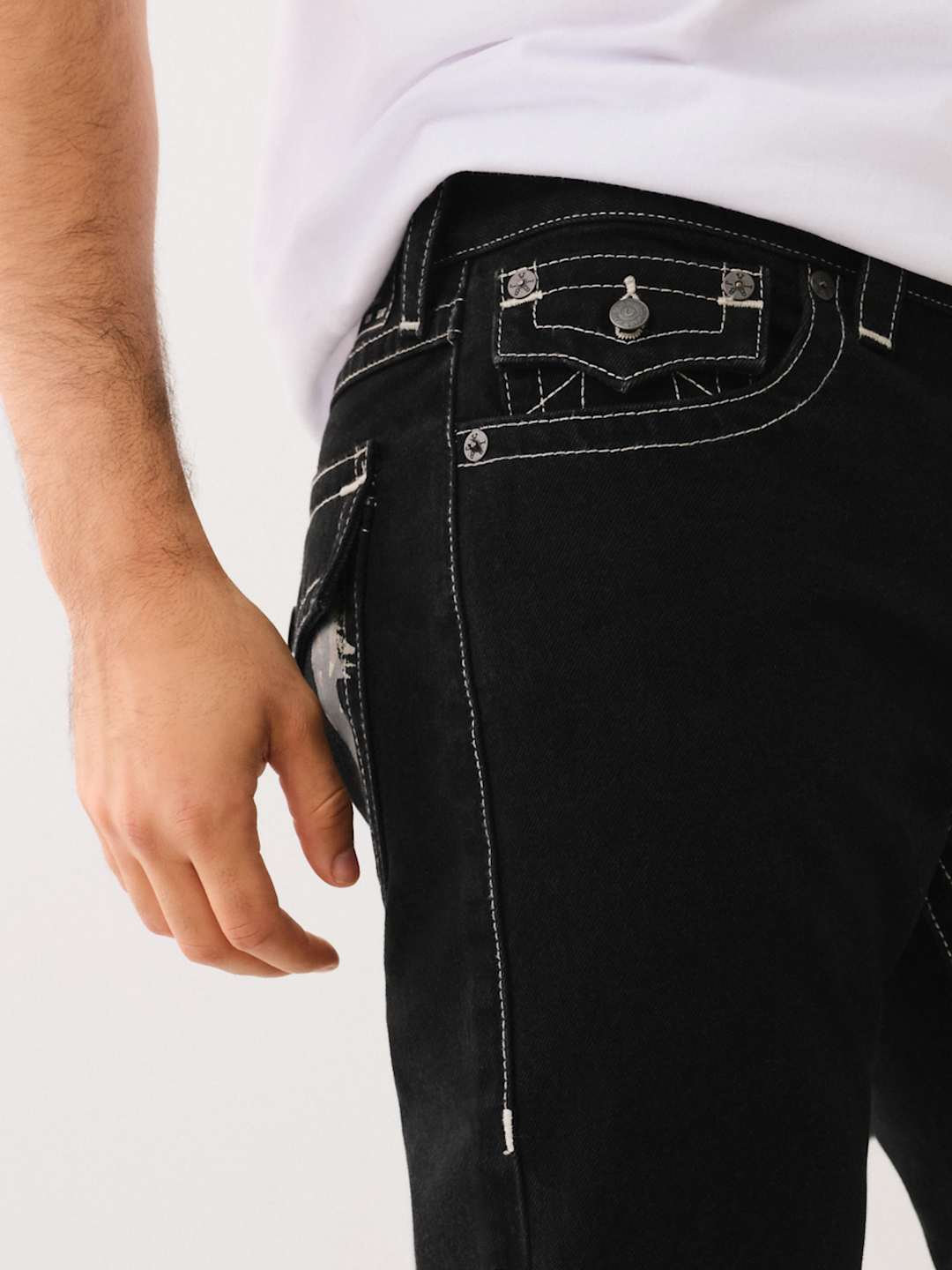 True Religion SN RICKY FLAP BK PKT CAMO HS-AL Capone Premium