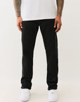 True Religion Rocco Super T Nf 32In 2Sb Black Rinse