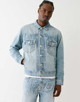 True Religion True Oversized Super T Jacket Medium Wash