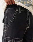 True Religion Baggy Utlity Big T Pant Black
