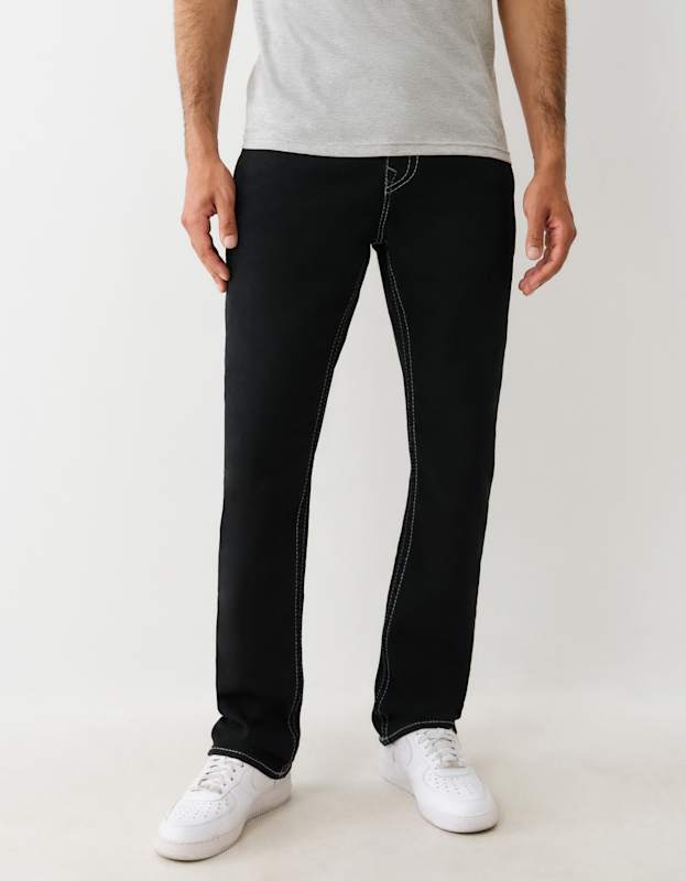 True Religion Ricky Bigt Nf Buddha Embr 34In 2Sb Black Rinse - AL
