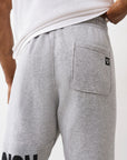 True Religion Knit Panel Tr Jogger Heather Grey