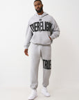 True Religion Knit Panel Tr Jogger Heather Grey