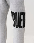True Religion Knit Panel Tr Jogger Heather Grey