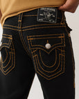 True Religion Ricky Super T Flap 34In 2Sb Black Rinse