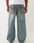 True Religion Jeans Vinny Super T Flap 34In Light Wash