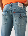 True Religion Billy Sn Flap 34In Seagrass Medium Wash