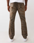True Religion Stacked Rocco Sn No Flap Bullet Brown Wash With Rips