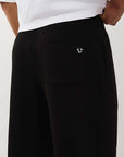 TRUE RELIGION JOGGER GRAPHIC JET BLACK