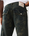True Religion Bobby Sn Flap 32In Bold Stride Dark Wash