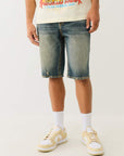 True Religion Ricky Bigt Nf Ovrsizd Hs Short Dark Wash
