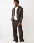 True Religion Sweatpants Tiger Vintage Dark Brown