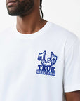 True Religion T-Shirt Ss Tr Crest Optic White