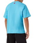 Ice-Cream T-Shirt Gothic College Blue