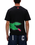 Ice-Cream T-Shirt Jumbo Running Dog Black