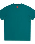 Ice-Cream T-Shirt Running Dog Teal