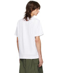 Ice-Cream T-Shirt Running Dog White