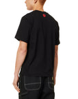 Ice-Cream T-Shirt Running Puppy Black