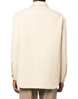 Jil Sander Jacket Logo Back Cream
