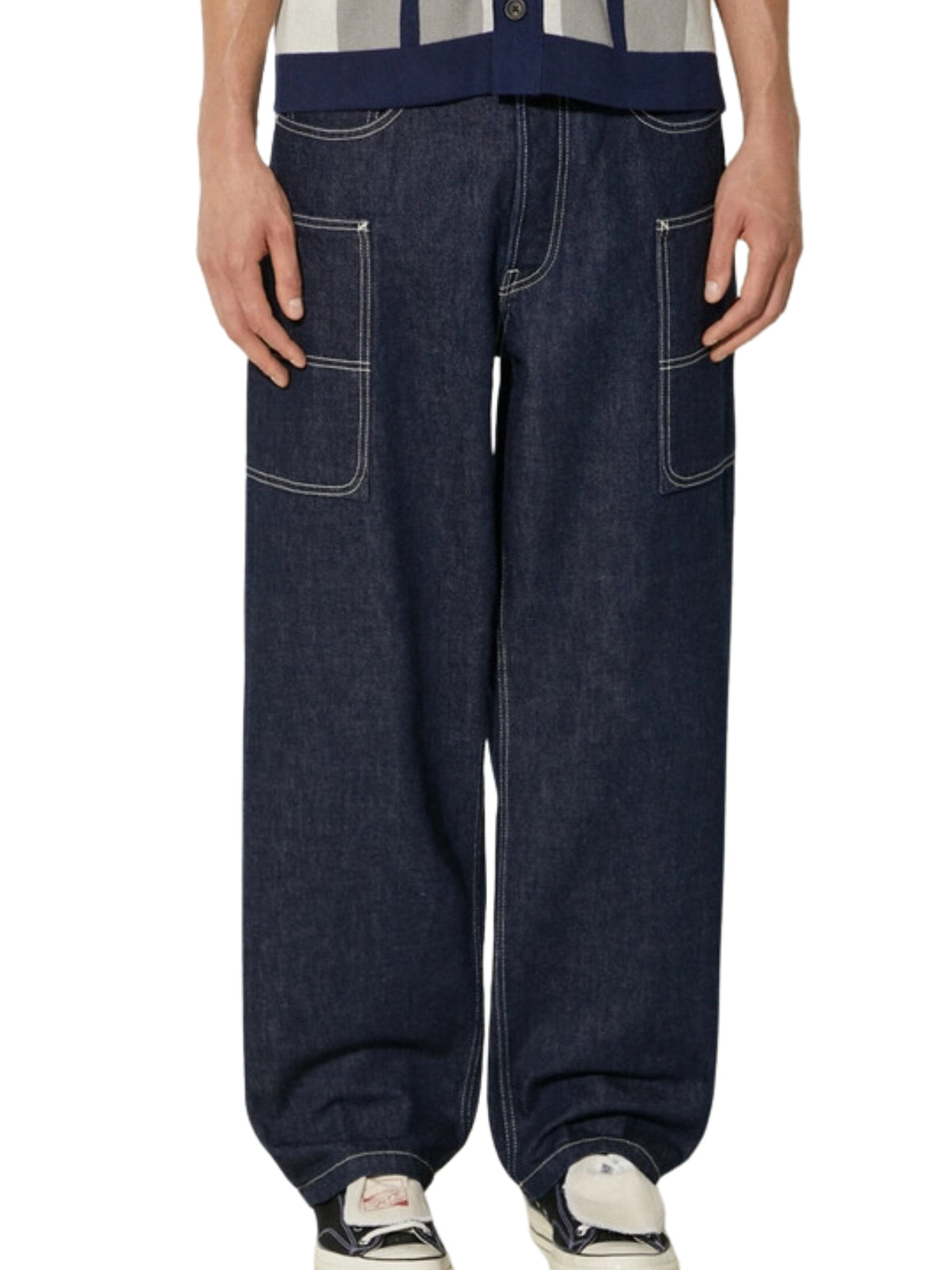 Kenzo Jeans Cargo Monkey Denim Blue – AL Capone Premium