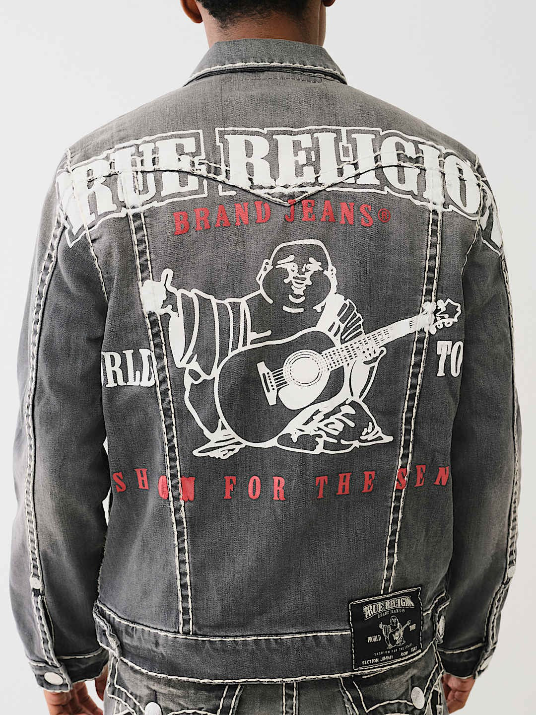 True Religion Jacket Jimmy Super T Grey Wash – AL Capone Premium