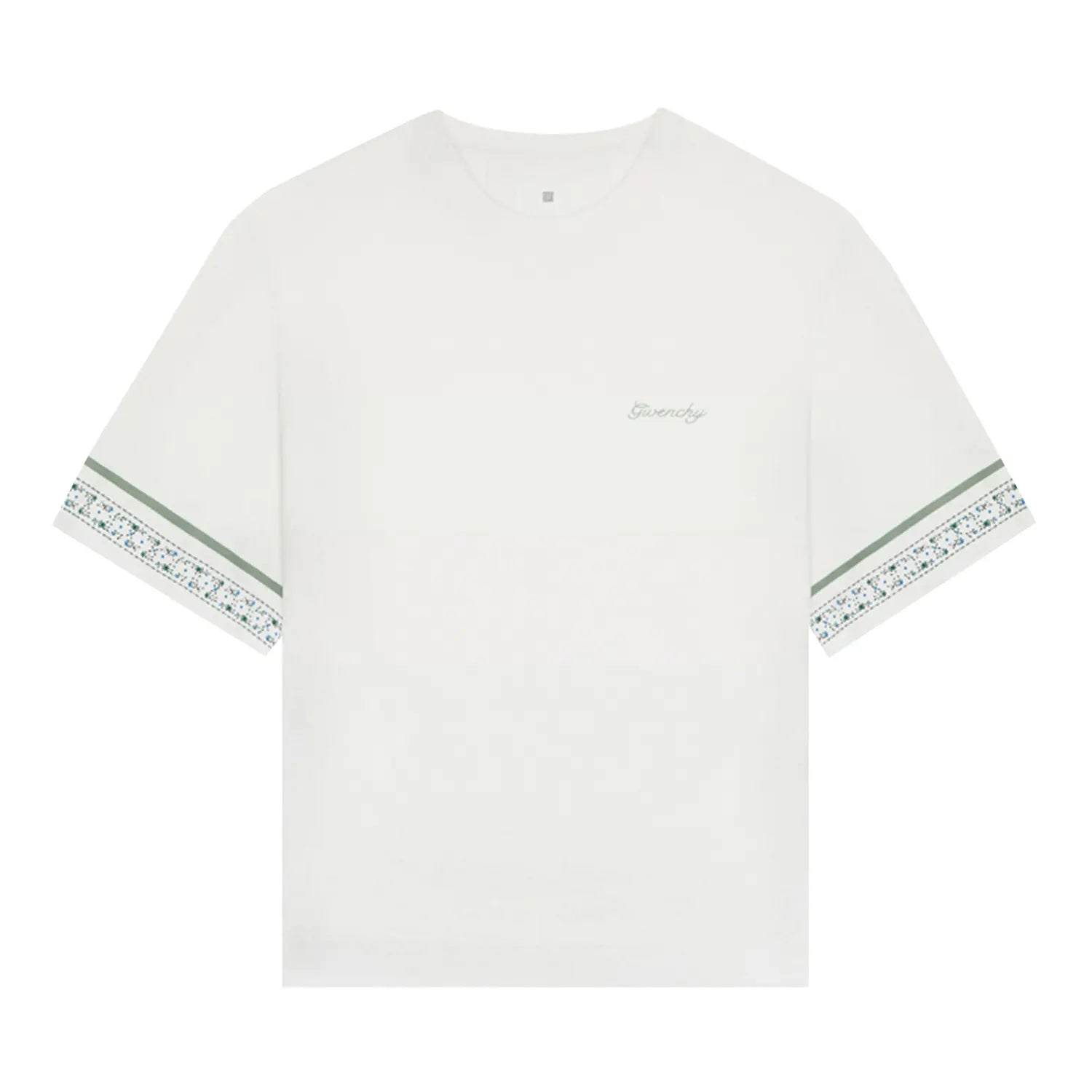 Givenchy T-Shirt Slim Fit Logo White-AL Capone Premium