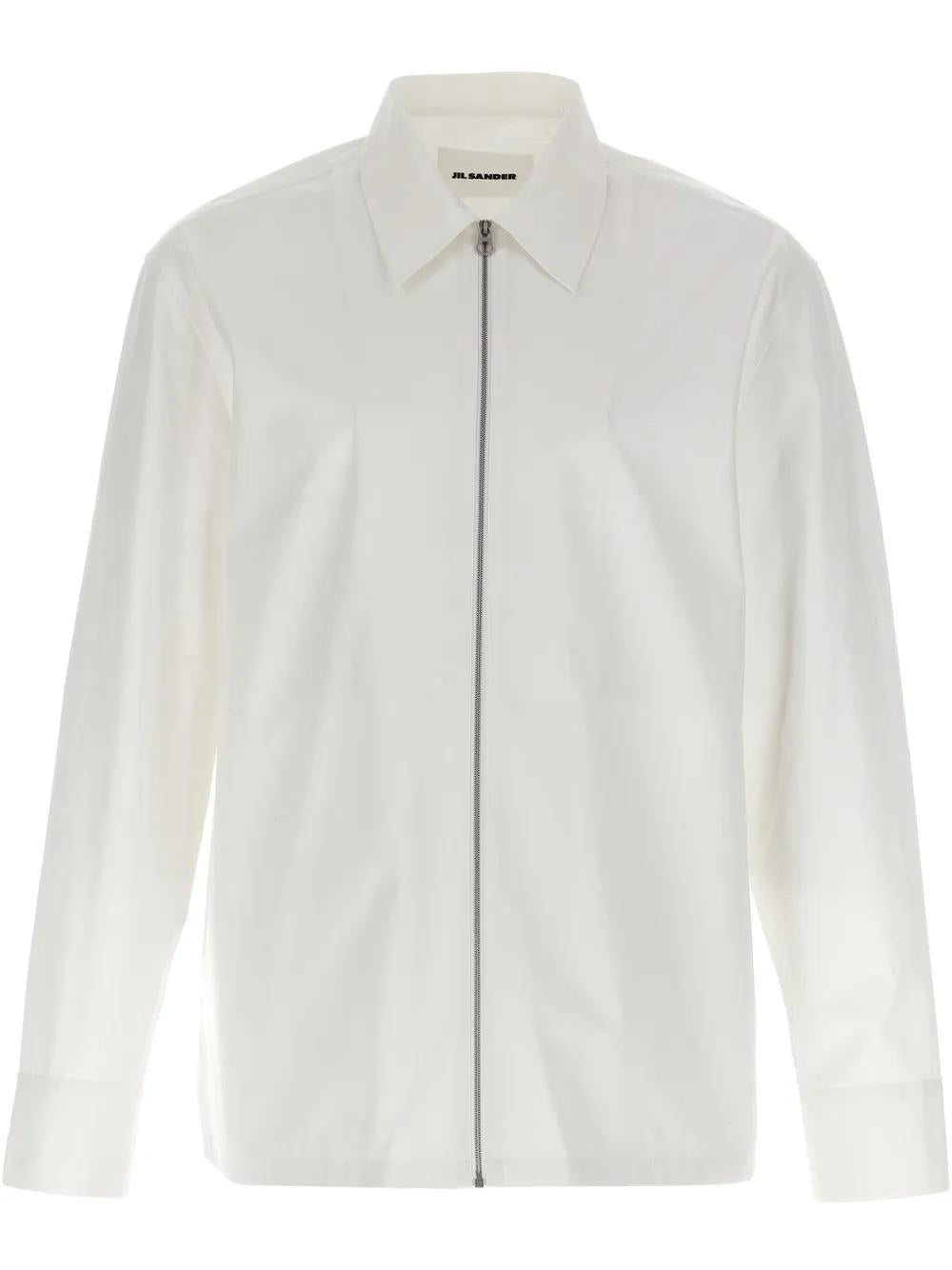 Jil Sander Shirt Full Zip White – AL Capone Premium