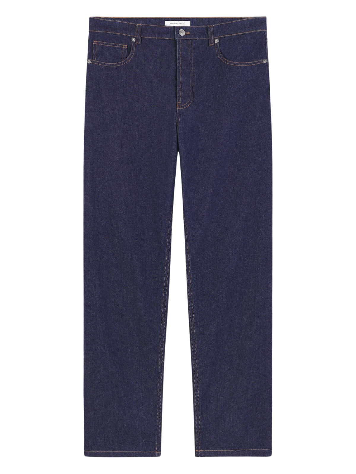 Maison Kitsune Jeans Straight Denim Indigo-AL Capone Premium