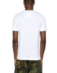 Givenchy T-Shirt Block Logo White-Red-AL Capone Premium