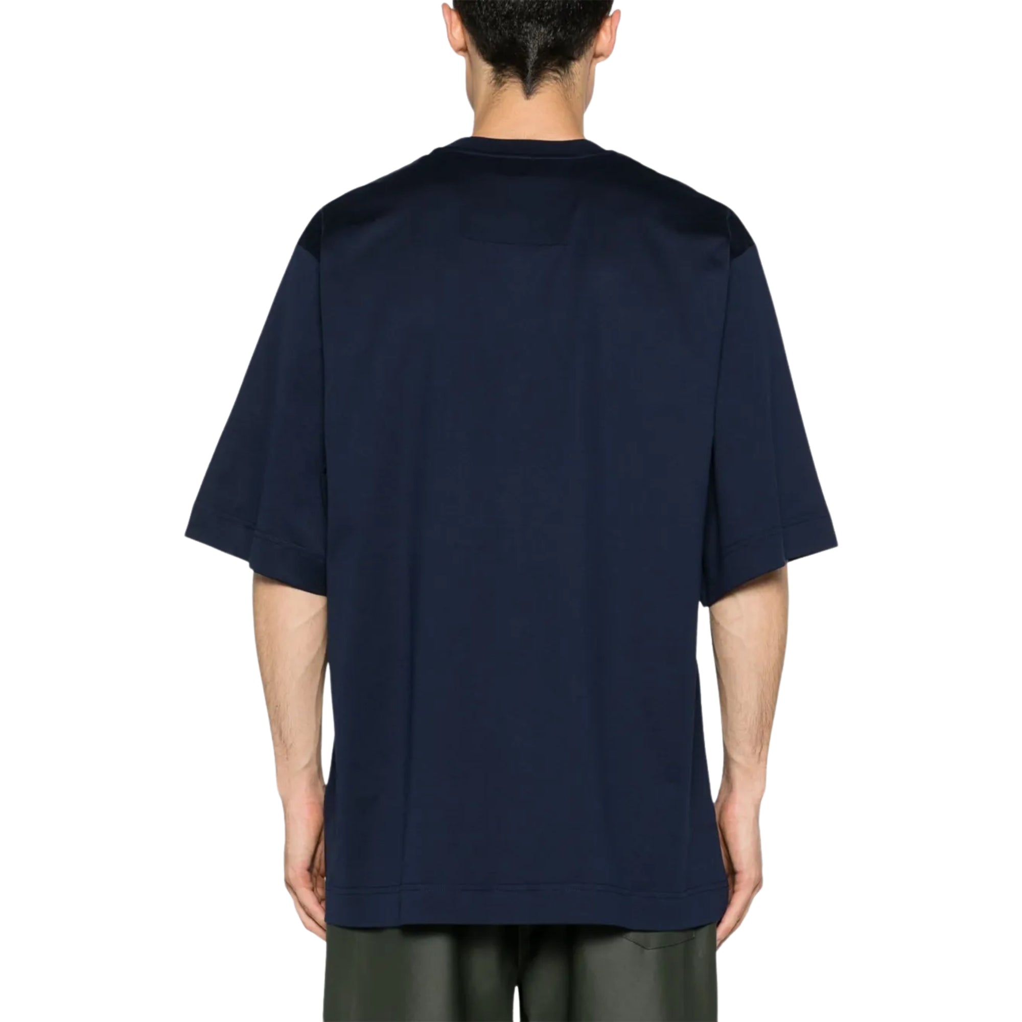 Givenchy T-Shirt Slim Fit Logo Navy-AL Capone Premium