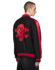 Ice-Cream Jacket Cones & Bones Varsity Black-Red