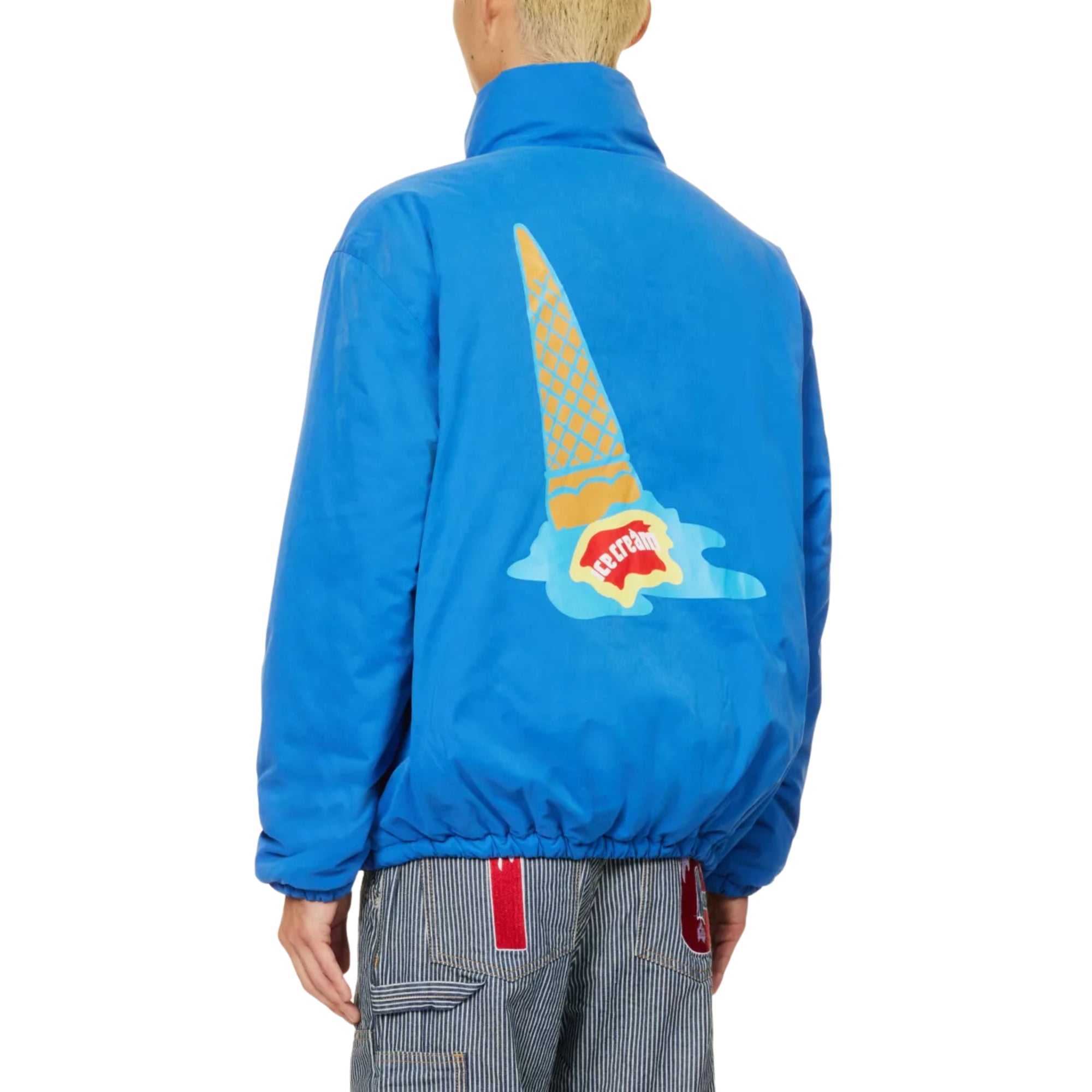 Icecream Jacket Dropped Cone Puffer Blue-AL Capone Premium