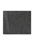 Etro Wallet Arnica And Leather Logo Grey-AL Capone Premium