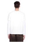 Etro T-Shirt Paisley Print Embroidered Logo White-Beige-AL Capone Premium