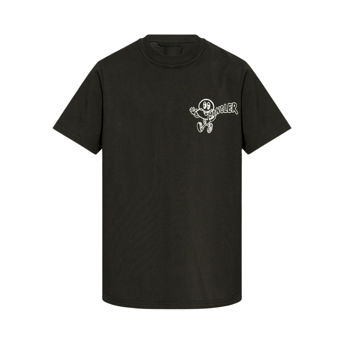 Moncler T-Shirt Logo Black – AL Capone Premium