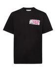 Jw Anderson T-Shirt Lace Chest Trim Black-AL Capone Premium