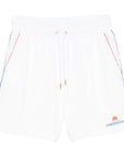 Casablanca Shorts Monogram Jacquard Towelling White