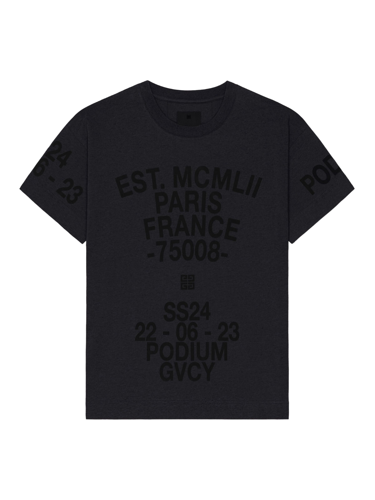 Givenchy T-Shirt Print Black-AL Capone Premium