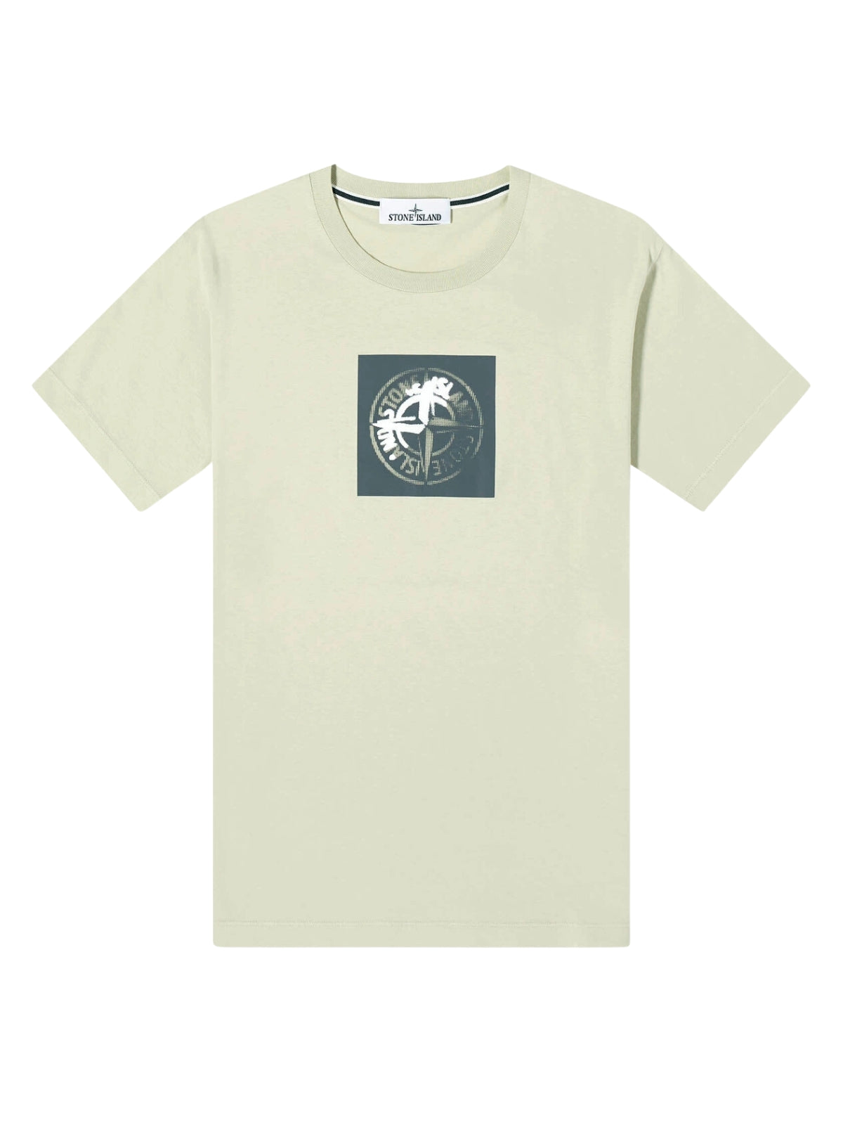 Stone Island T-Shirt Logo Green-AL Capone Premium