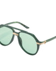 Casablanca Sunglasess Rajio Green-Gold-AL Capone Premium