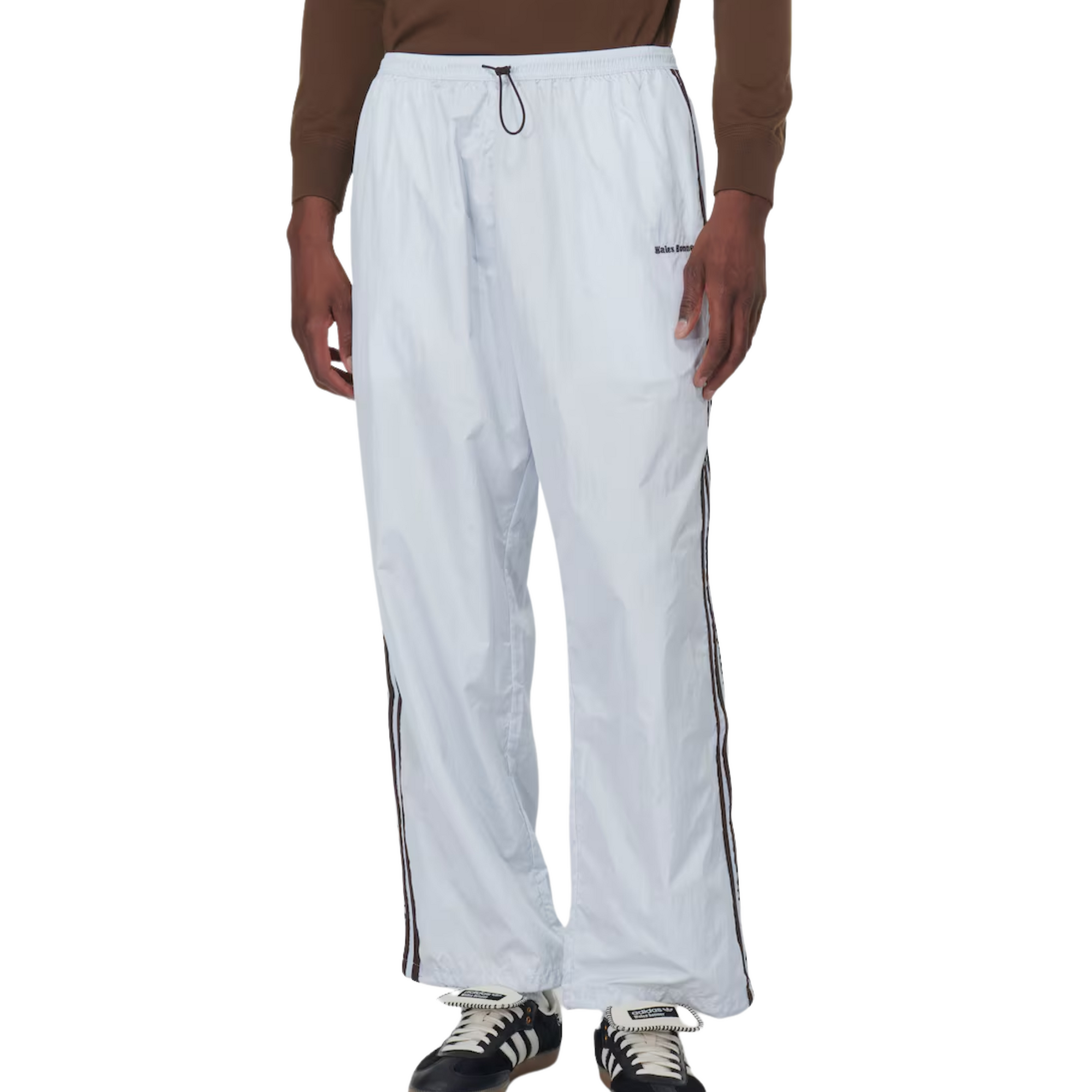 Y-3 Track Pants Nylon Silver-Grey-AL Capone Premium