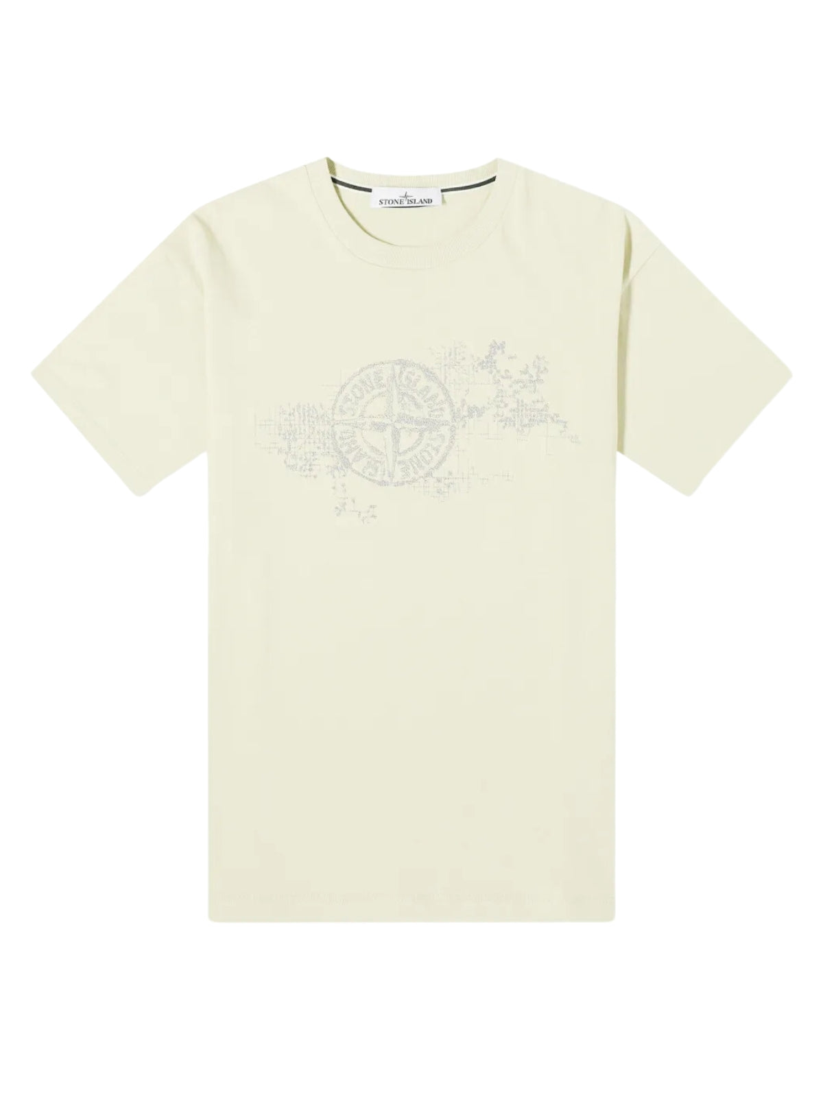 Stone Island T-Shirt Logo Light Green-AL Capone Premium