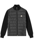 Moncler Cardigan Padded Logo Black-AL Capone Premium