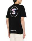 Aape T-Shirt Moonface Logo Black-AL Capone Premium