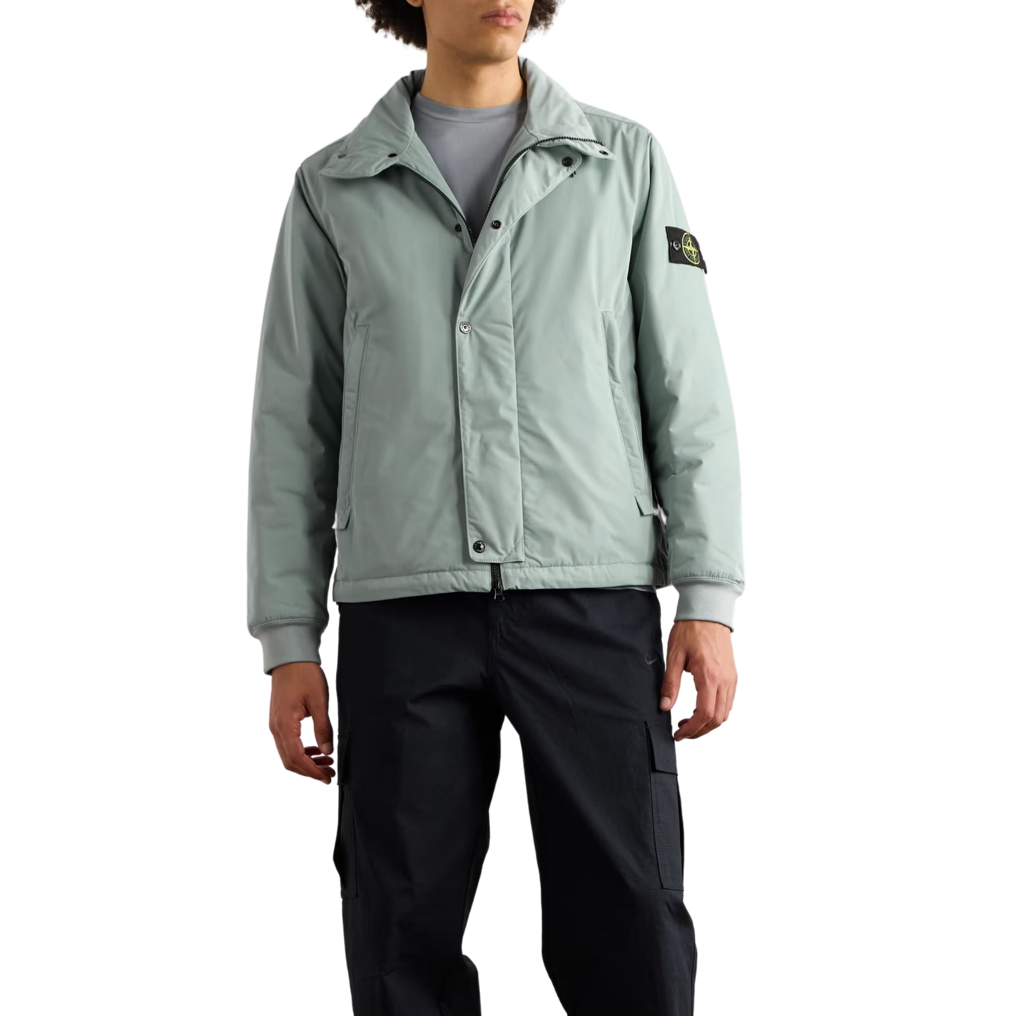 Stone Island Jacket Puffer Light Grey-AL Capone Premium