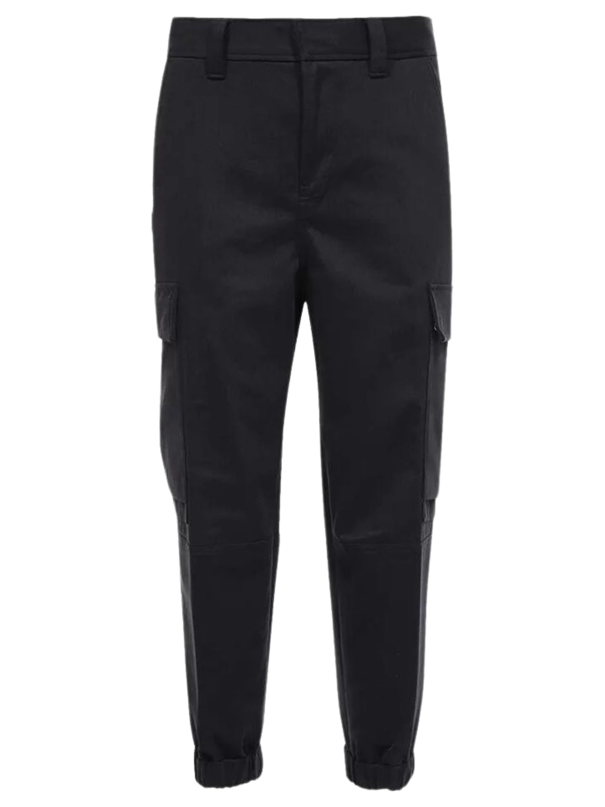 Ami Cargo Pant Logo Black-AL Capone Premium