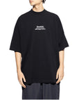 Vetements T-Shirt 500 Million Dollars Oversized Black